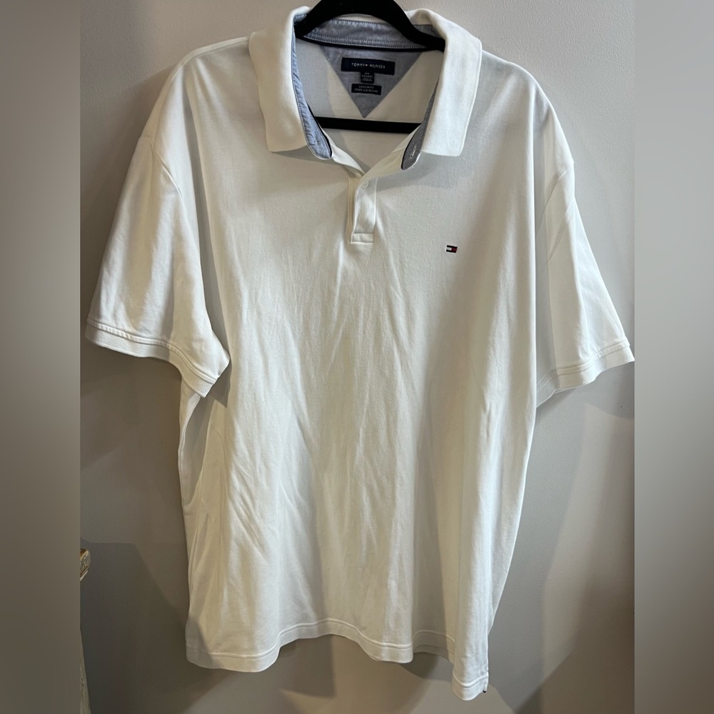 Tommy Hilfiger White Polo Shirt